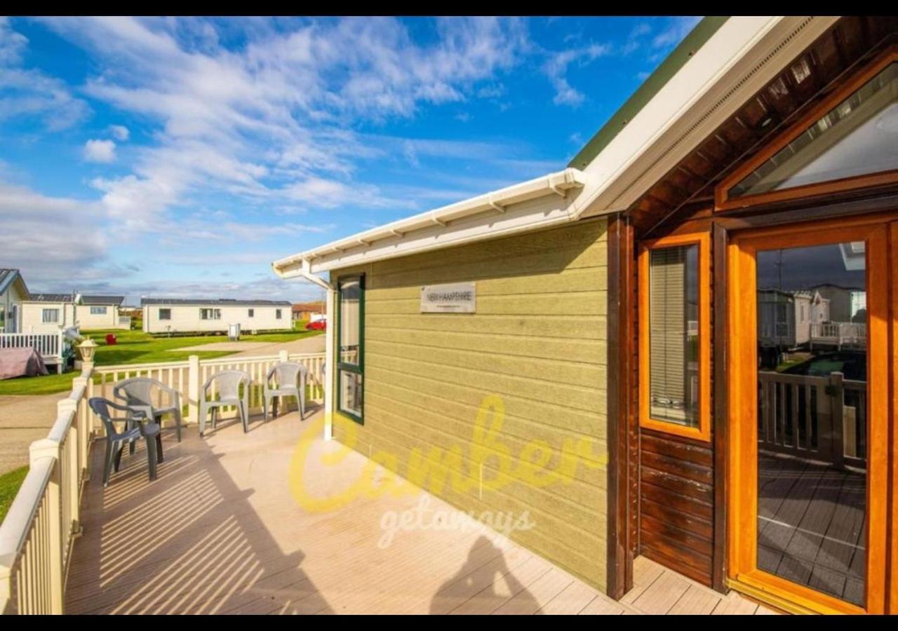 Mp768 - Camber Sands Holiday Park - Huge Lodge - Small Dog Friendly - Sleeps 8 Buitenkant foto