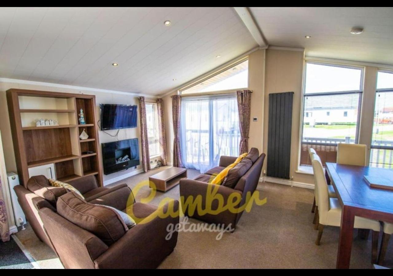Mp768 - Camber Sands Holiday Park - Huge Lodge - Small Dog Friendly - Sleeps 8 Buitenkant foto